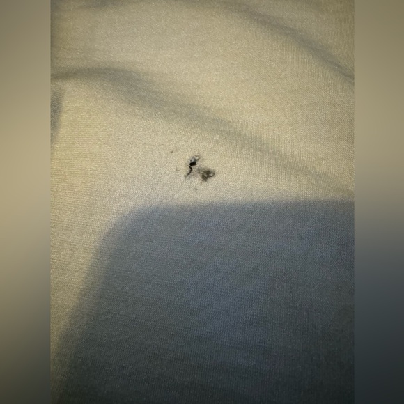 Nike Gray Penn State Nittany Lions Sideline Long Sleeve V-Neck Shirt HOLES - Picture 11 of 11